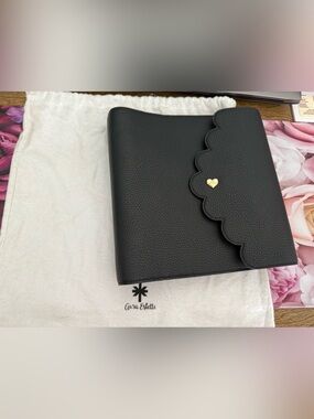 Aura Estelle CLOUD PLANNER| A5 WIDE Black Cashmere (Gold)